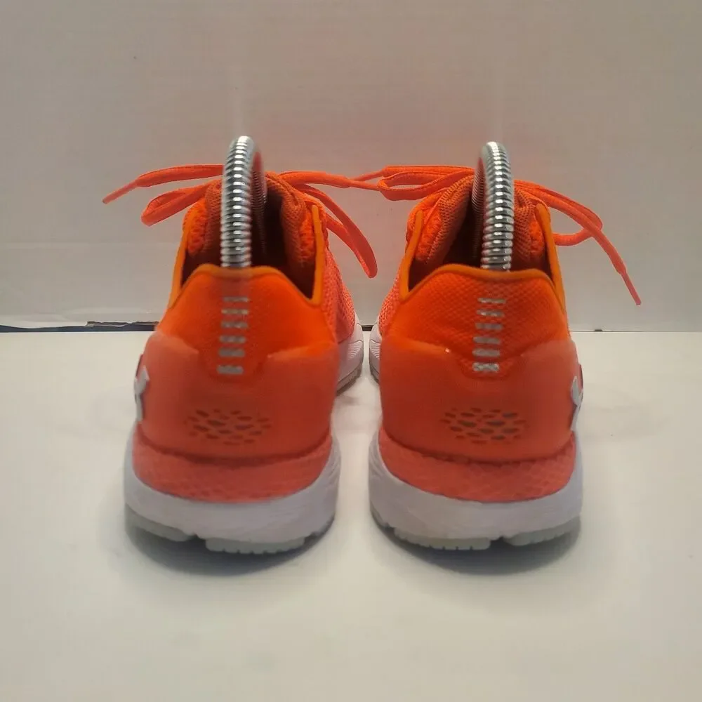 Under Armour HOVR Sonic 4 Women’s 7.5 Orange White Running Shoes 3023559-601